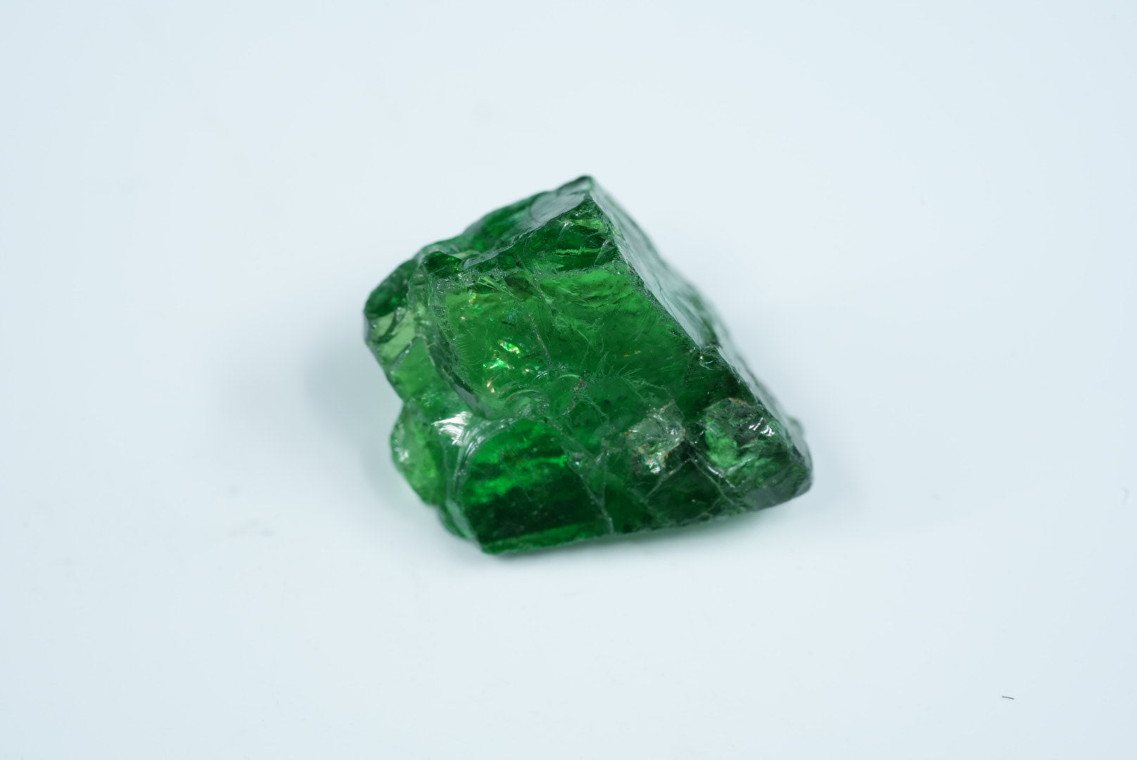 10.99ct Tsavorite Garnet - Voi, Tanzania