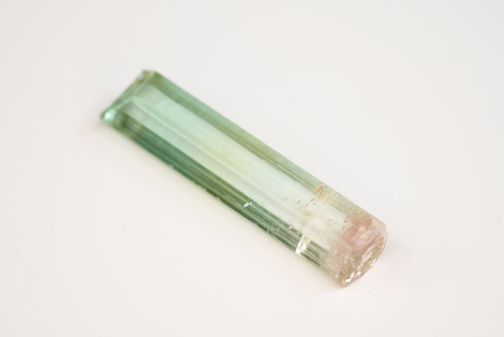 16.6ct Bi-color Tourmaline - Kivu, Congo