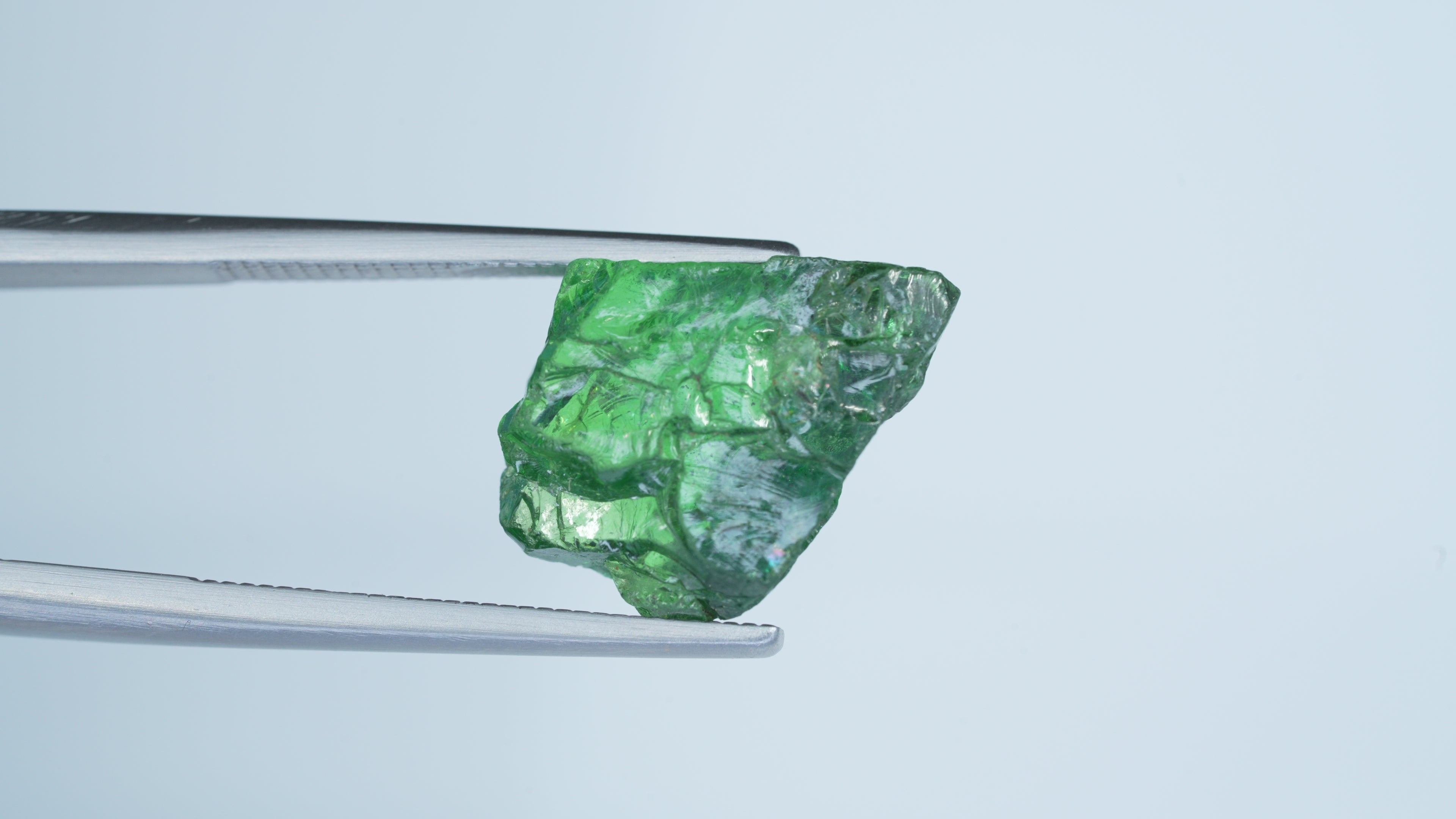 10.99ct Tsavorite Garnet - Voi, Tanzania