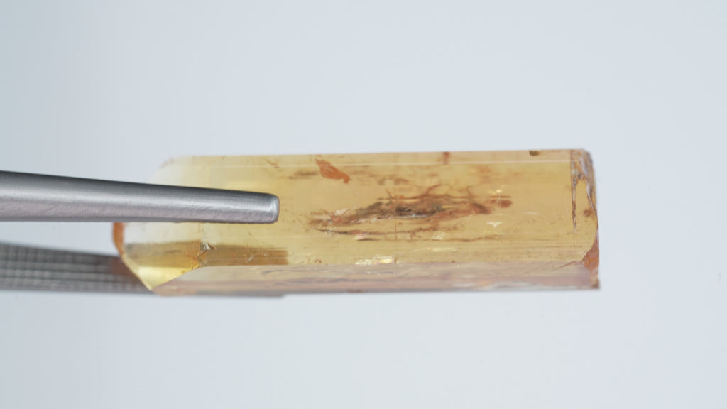 37.13ct Imperial Topaz - Ouro Preto, Brazil